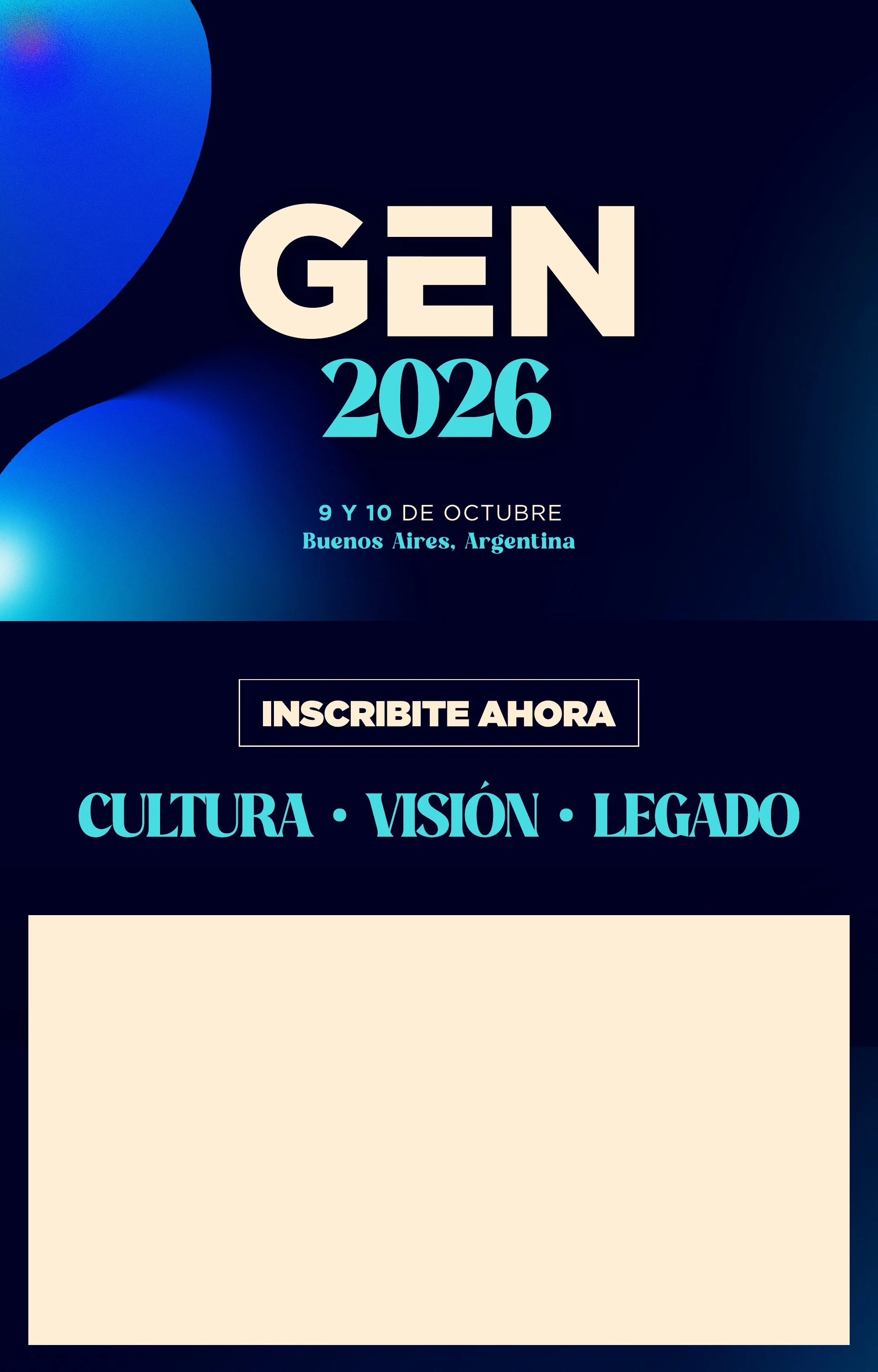 Conferencia GEN 2026